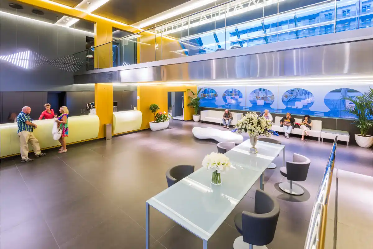 Ресепшн Hotel Alhambra Santa Susanna